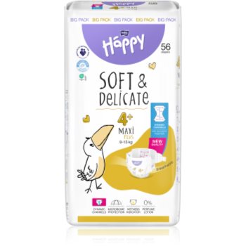 BELLA Baby Happy Soft&Delicate scutece de unică folosință cu canale - imagine 2